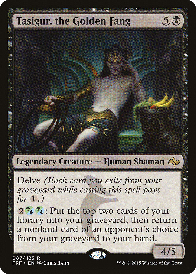 Tasigur, the Golden Fang [Fate Reforged] Foil