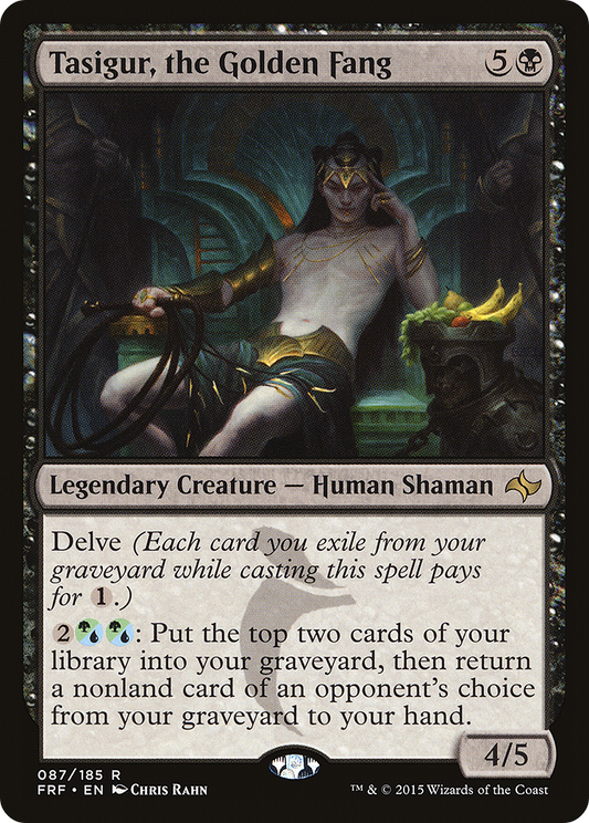 Tasigur, the Golden Fang [Fate Reforged] Foil