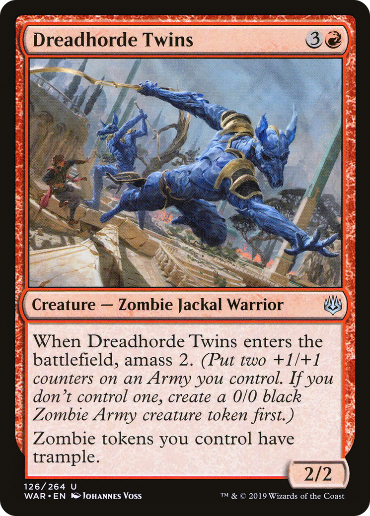 Dreadhorde Twins [War of the Spark] Foil