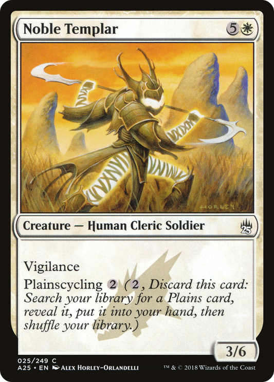 Noble Templar [Masters 25] Foil