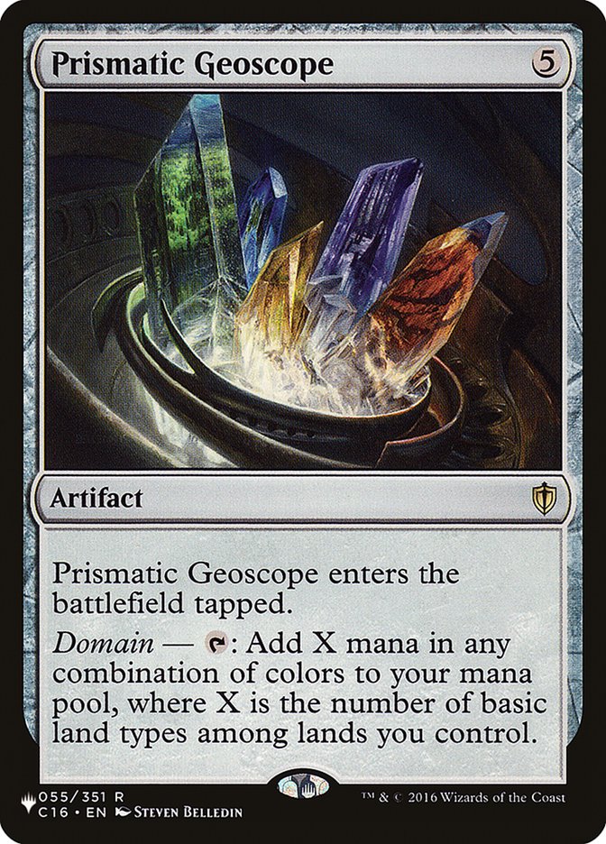 Prismatic Geoscope [The List] | Silver Goblin
