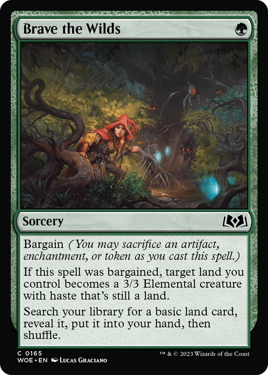 Brave the Wilds [Wilds of Eldraine] Foil