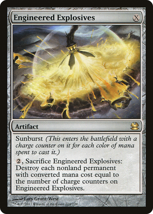 Engineered Explosives [Modern Masters] Foil
