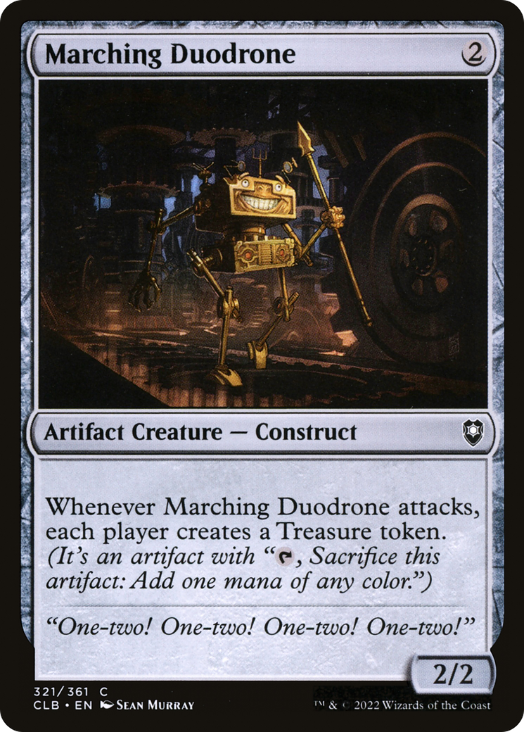 Marching Duodrone [Commander Legends: Battle for Baldur's Gate] Foil