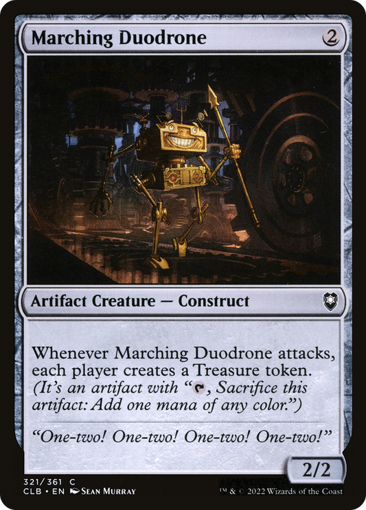 Marching Duodrone [Commander Legends: Battle for Baldur's Gate] Foil