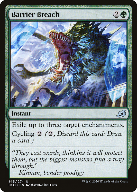 Barrier Breach [Ikoria: Lair of Behemoths] Foil