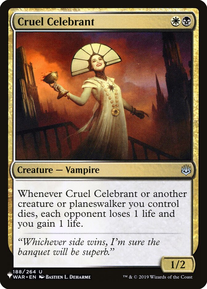 Cruel Celebrant [The List] | Silver Goblin