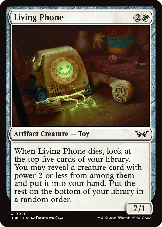 Living Phone [Duskmourn: House of Horror] Foil