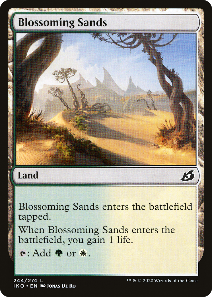 Blossoming Sands [Ikoria: Lair of Behemoths] Foil