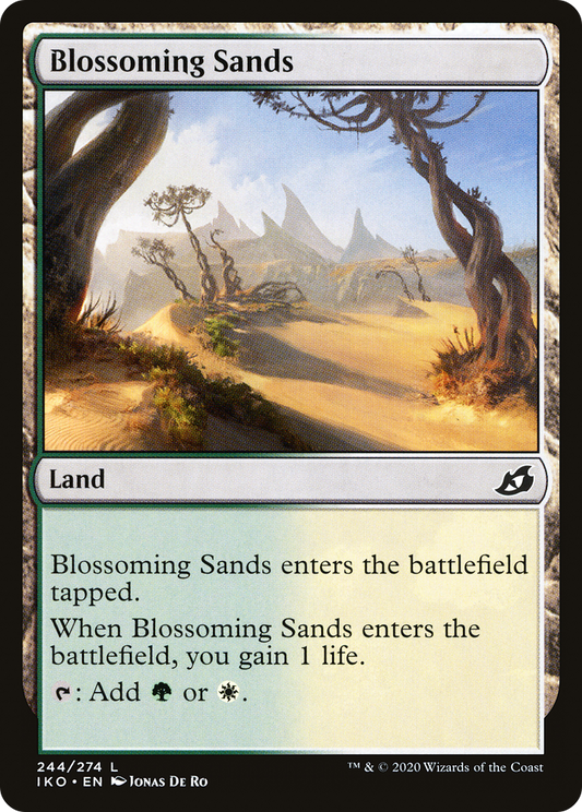 Blossoming Sands [Ikoria: Lair of Behemoths] Foil