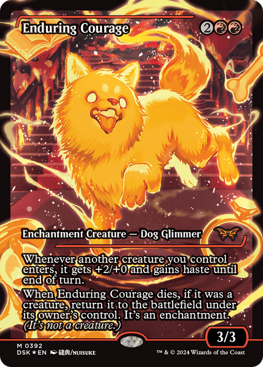 Enduring Courage: (Showcase) Foil (392)