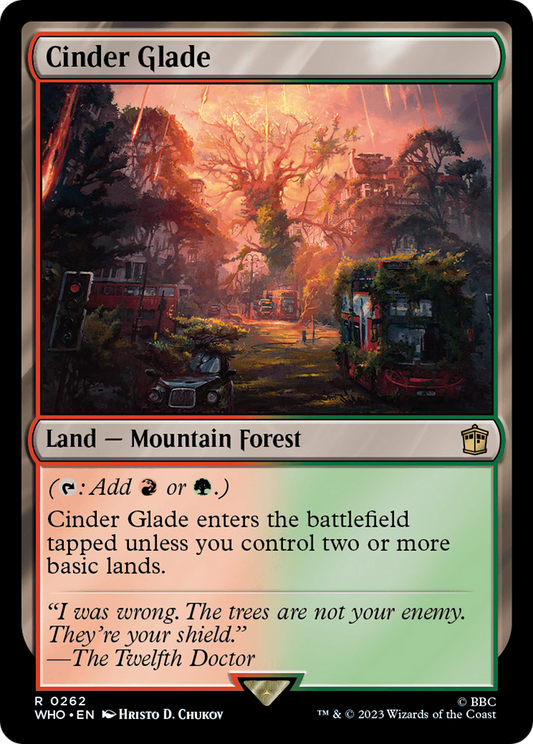 Cinder Glade [Doctor Who] Foil