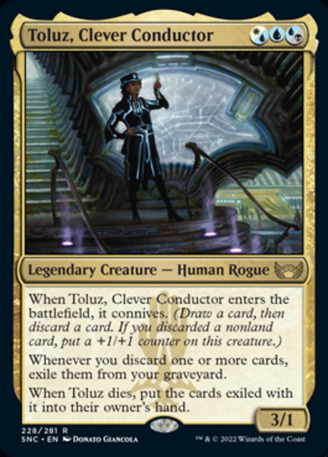 Toluz, Clever Conductor [Streets of New Capenna] | Silver Goblin