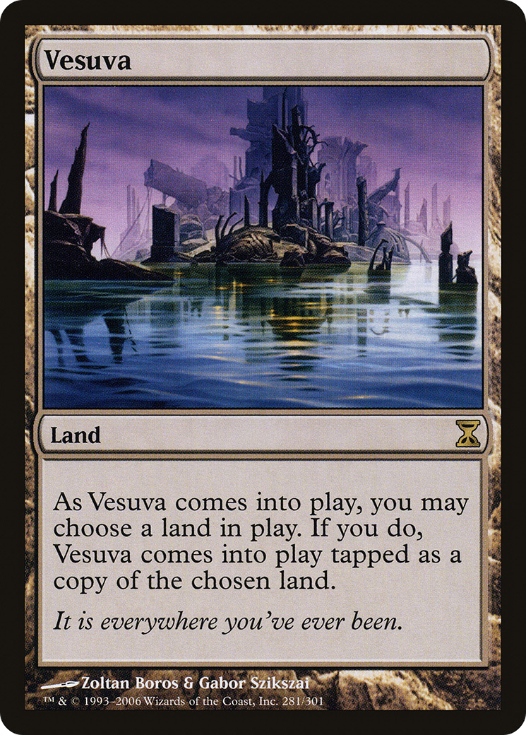 Vesuva (281) Foil - Time Spiral