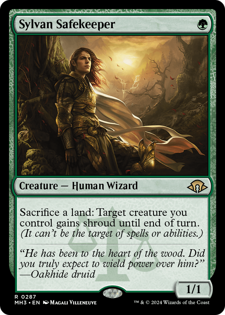 Sylvan Safekeeper [Modern Horizons 3] Foil