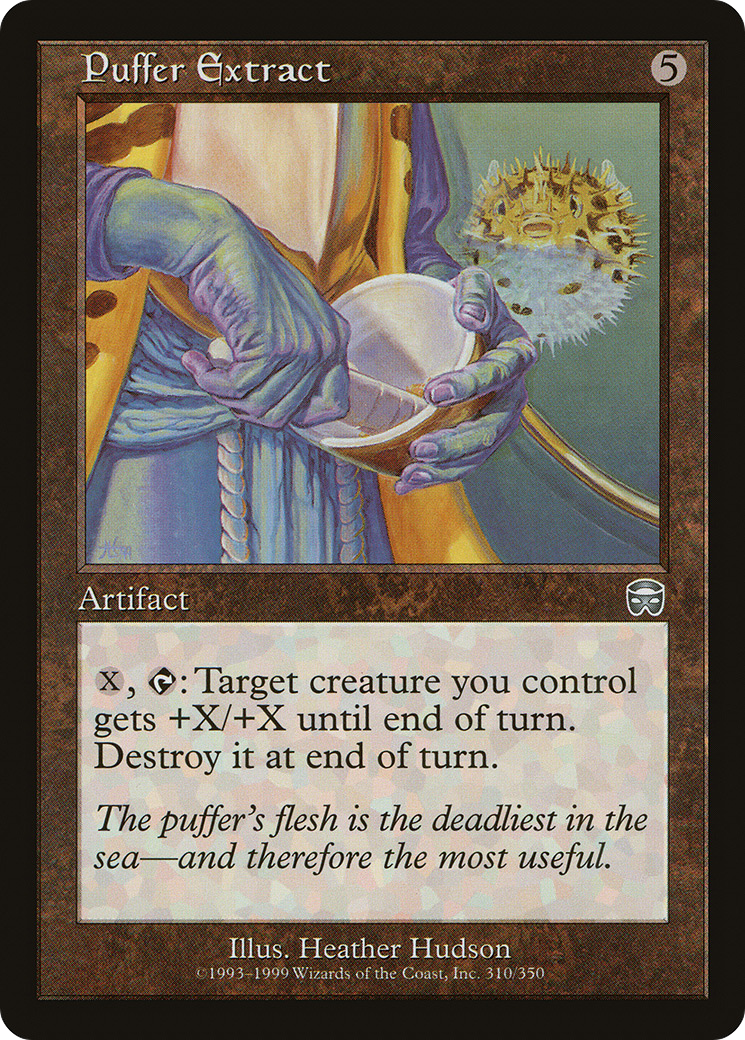 Puffer Extract [Mercadian Masques] Foil