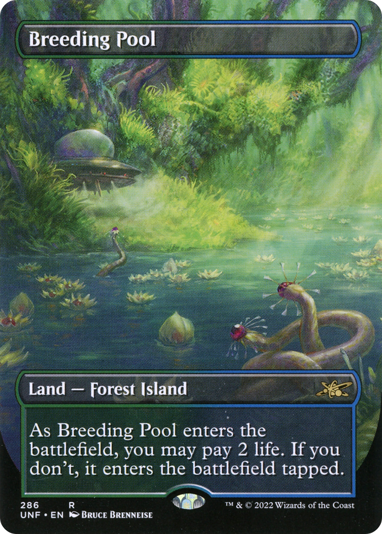 Breeding Pool (Borderless) [Unfinity] | Silver Goblin