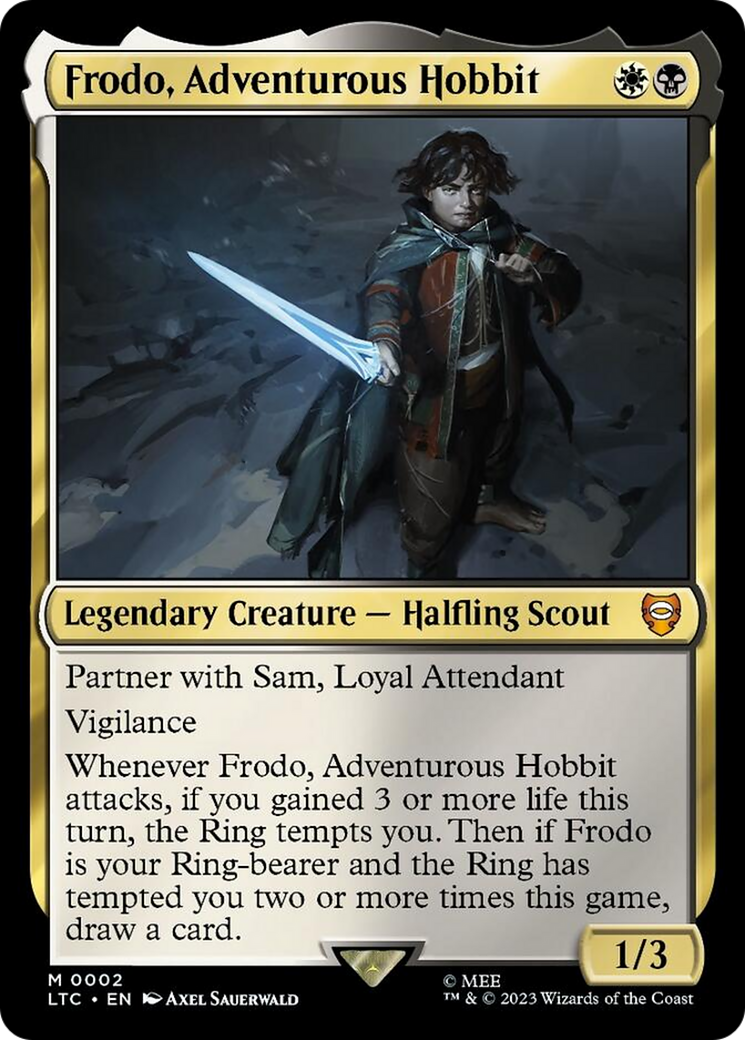 Frodo, Adventurous Hobbit [The Lord of the Rings: Tales of Middle-Earth Commander] | Silver Goblin