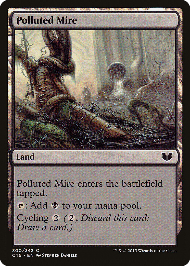 Polluted Mire (300) - Commander 2015
