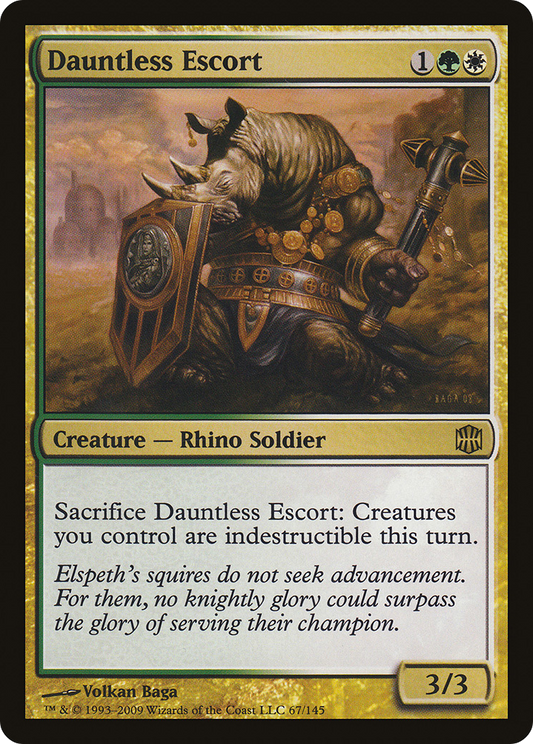 Dauntless Escort [Alara Reborn] Foil