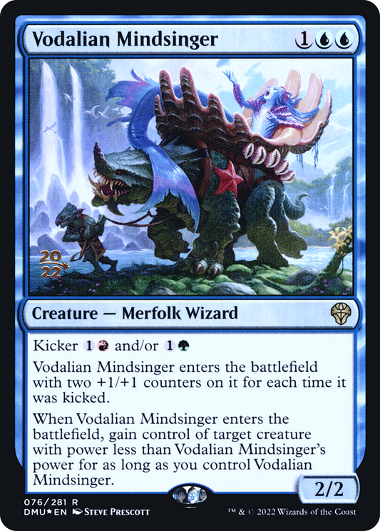 Vodalian Mindsinger [Dominaria United Prerelease Promos]