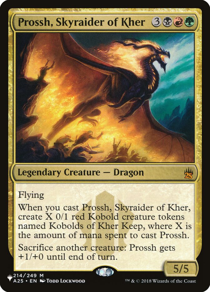 Prossh, Skyraider of Kher [The List] | Silver Goblin