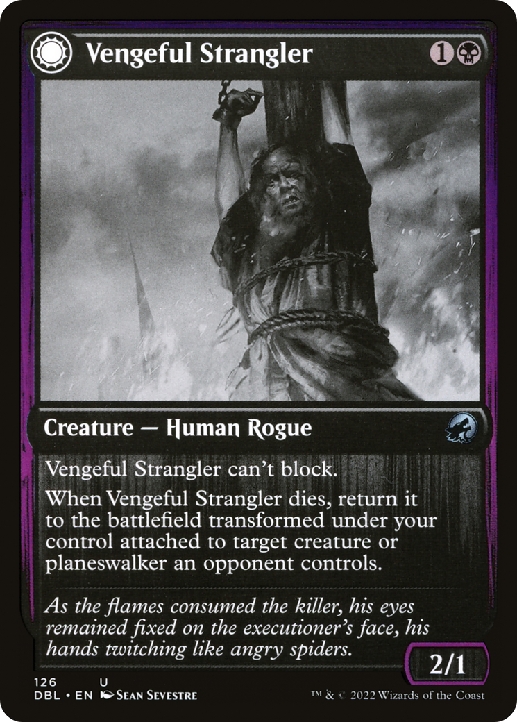 Vengeful Strangler // Strangling Grasp [Innistrad: Double Feature] | Silver Goblin