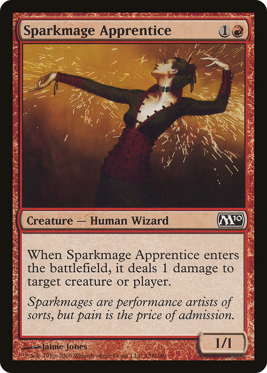 Sparkmage Apprentice [Magic 2010] Foil