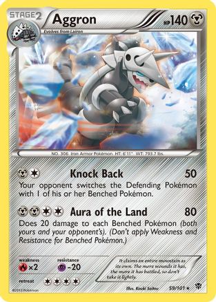 Aggron (59/101) [Black & White: Plasma Blast] | Silver Goblin