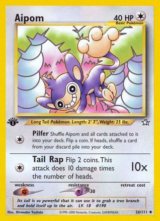 Aipom (26) Unlimited - Neo Genesis