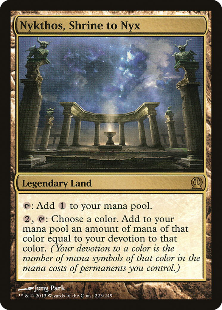 Nykthos, Shrine to Nyx (223) Foil - Theros