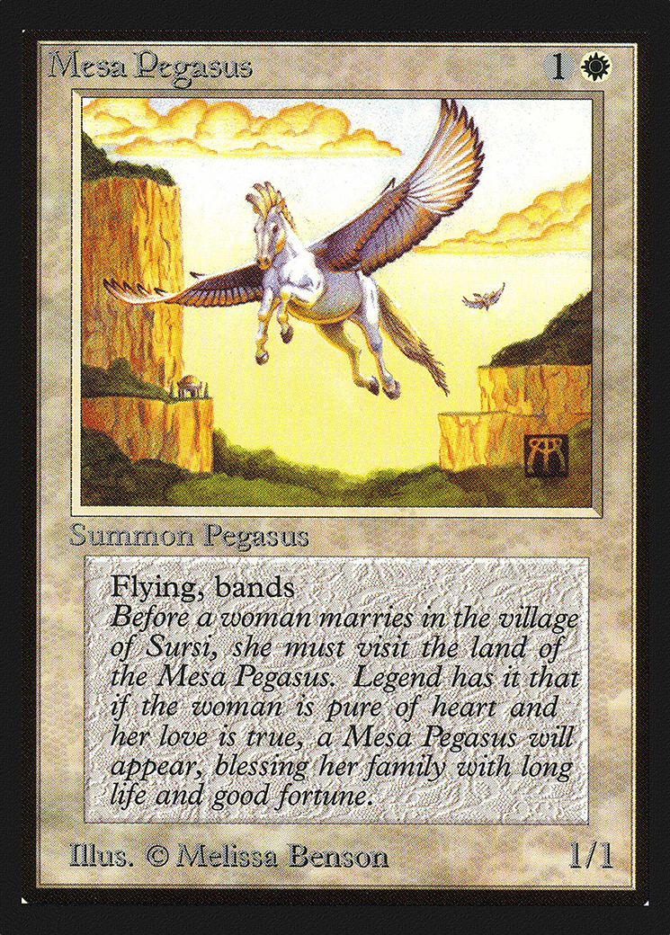 Mesa Pegasus [Collectors' Edition] | Silver Goblin