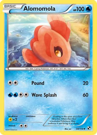 Alomomola (38/114) [Black & White: Base Set] Reverse Holofoil