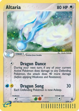 Altaria (2/97) [EX: Dragon] | Silver Goblin