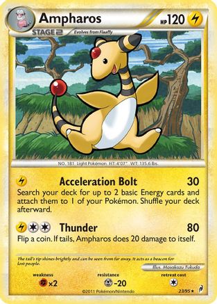 Ampharos (23/95) [HeartGold & SoulSilver: Call of Legends] | Silver Goblin