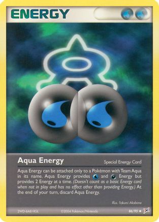 Aqua Energy (86/95) [EX: Team Magma vs Team Aqua] | Silver Goblin