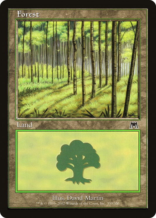 Forest (350) [Onslaught] Foil
