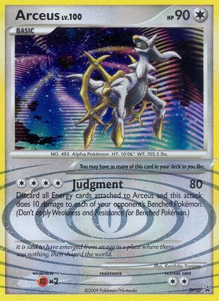 Arceus (DP50) [Diamond & Pearl: Black Star Promos] | Silver Goblin