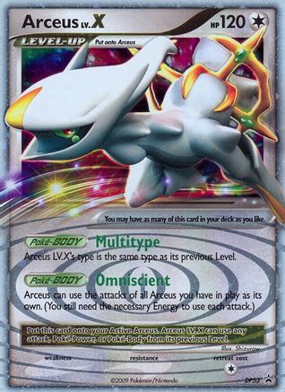 Arceus LV.X - DP53 (DP53) Holofoil - Diamond and Pearl Promos
