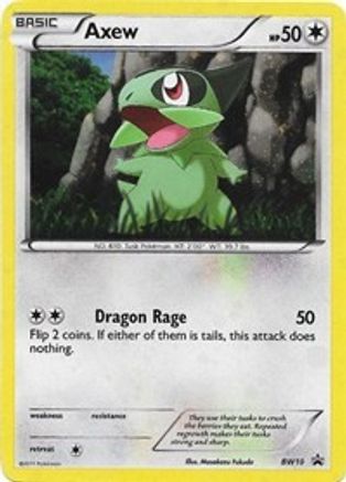 Axew (BW10) [Black & White: Black Star Promos] | Silver Goblin