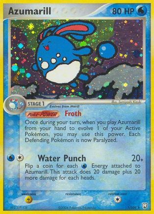 Azumarill (1) Holofoil - Team Rocket Returns