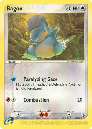 Bagon (23/97) [EX: Dragon] Reverse Holofoil