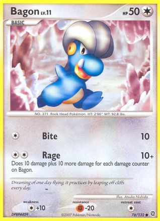 Bagon (76/132) [Diamond & Pearl: Secret Wonders] | Silver Goblin