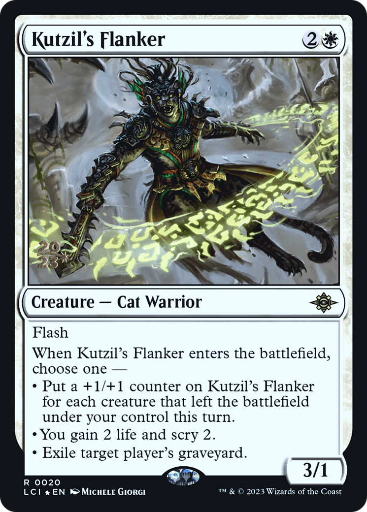 Kutzil's Flanker [The Lost Caverns of Ixalan Prerelease Cards]