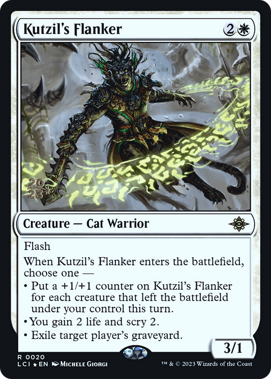 Kutzil's Flanker [The Lost Caverns of Ixalan Prerelease Cards]