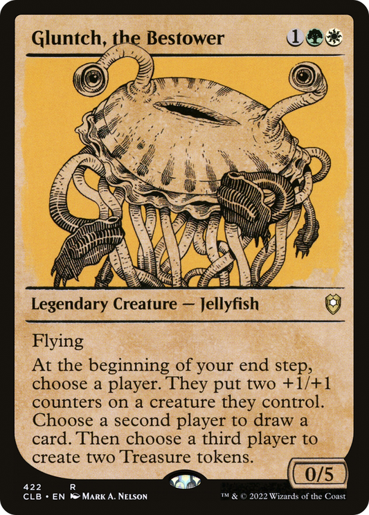 Gluntch, the Bestower (Showcase) [Commander Legends: Battle for Baldur's Gate]