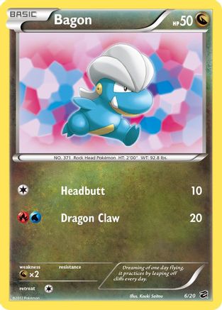 Bagon (6) Holofoil - Dragon Vault