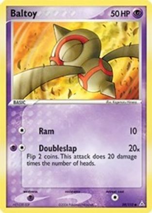 Baltoy (59) Reverse Holofoil - Holon Phantoms