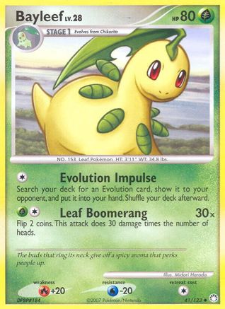 Bayleef (41) Reverse Holofoil - Mysterious Treasures