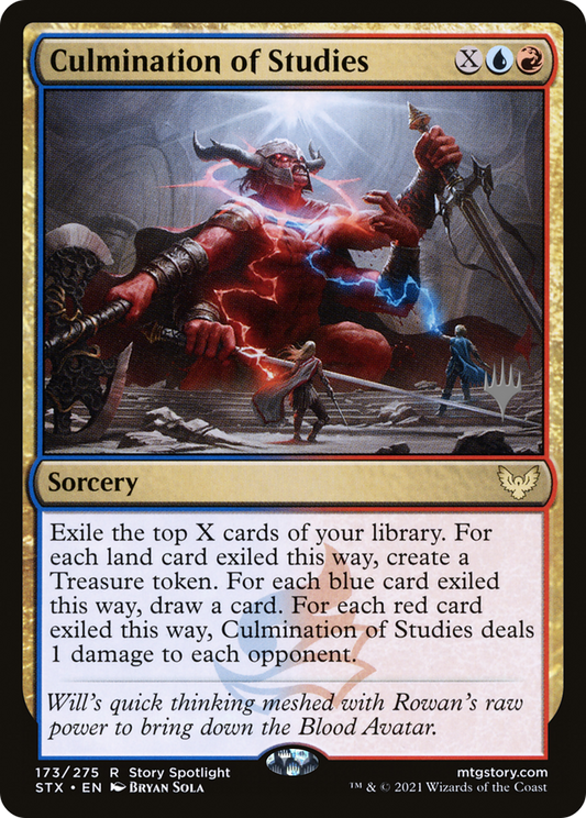 Culmination of Studies (Promo Pack) [Strixhaven: School of Mages Promos] Foil